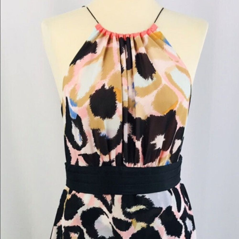 Matthew Williamson for impulse Colourful Abstract Leopard Print , Size 10